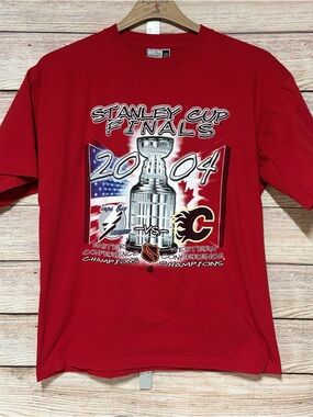 Puma Red Stanley Cup Finals 2004 Graphic Tee